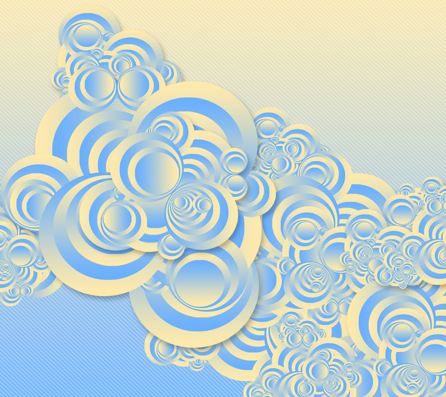 Blue And Gold Wallpaper By