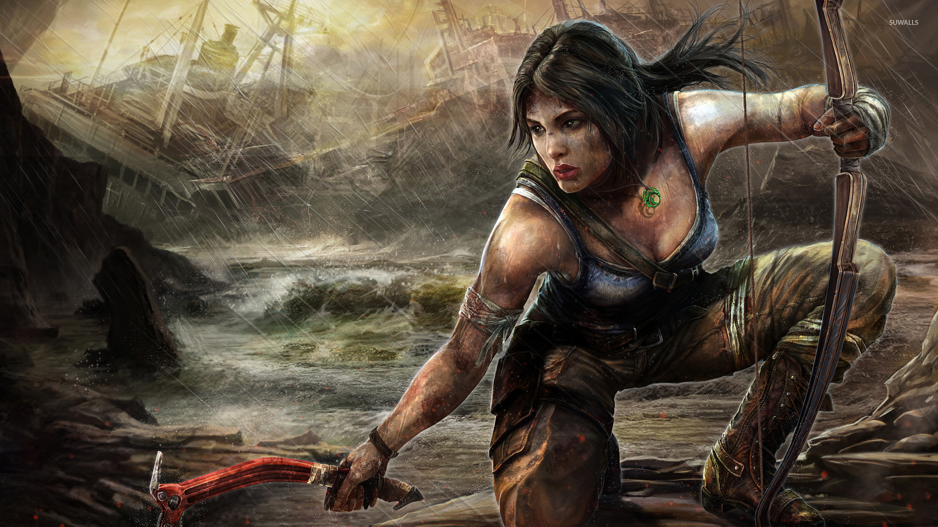 Lara Croft Tomb Raider Underworld Wallpaper Game