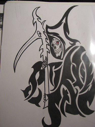 Check Out Some Of These Badass Grim Reaper Drawings From Various