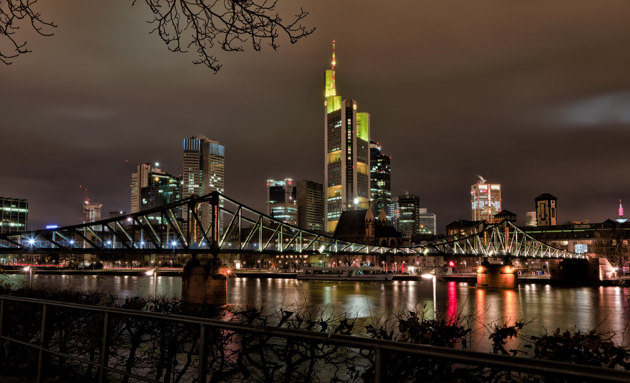 Frankfurt Skyline By Melmarc