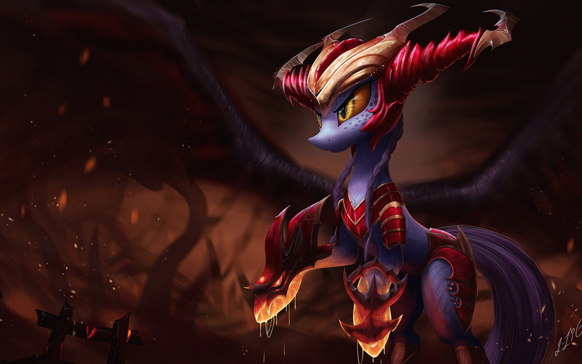 Shyvana Best HD Wallpaper Lol