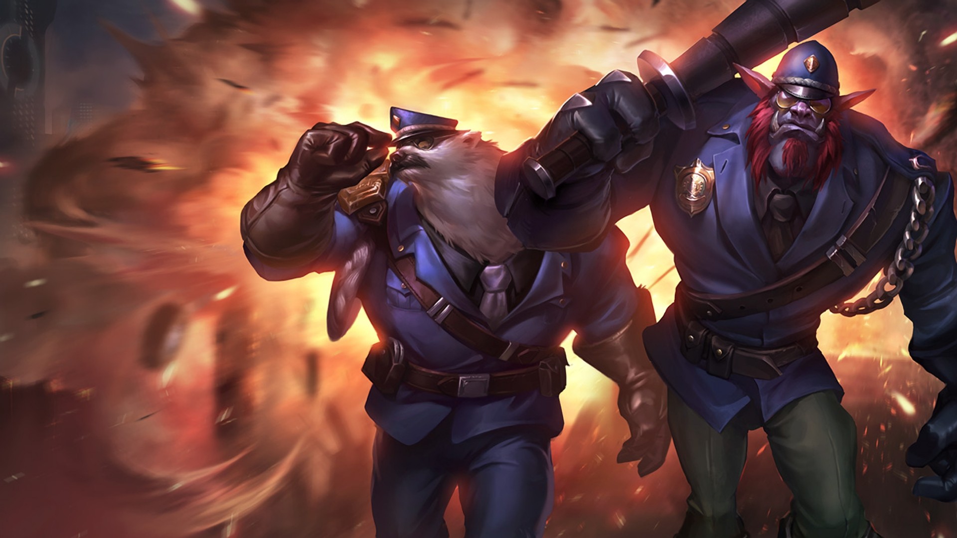 League Of Legends Volibear Trundle Wallpaper And