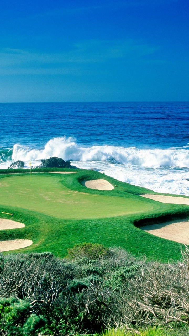 Golf Beach Pixels Wallpaper Tagged Landscape