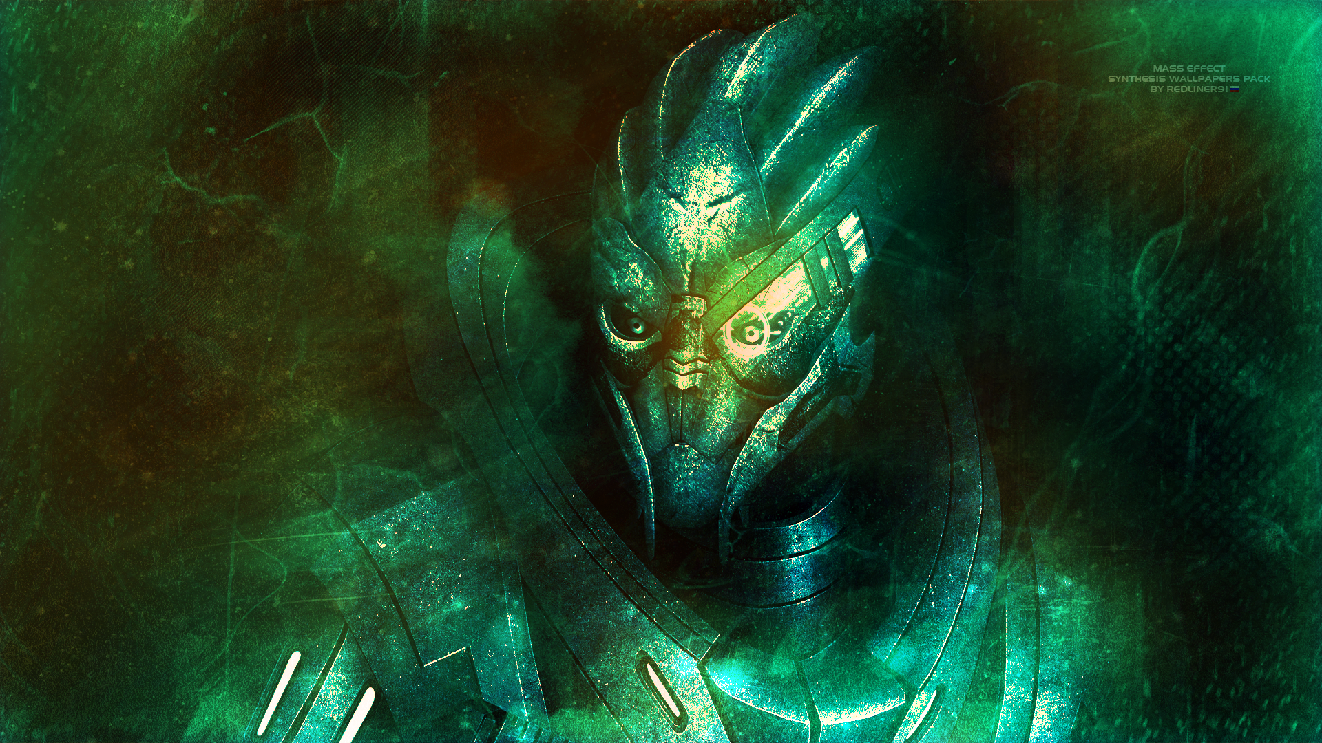 Mass Effect Synthesis Wallpaper Garrus By