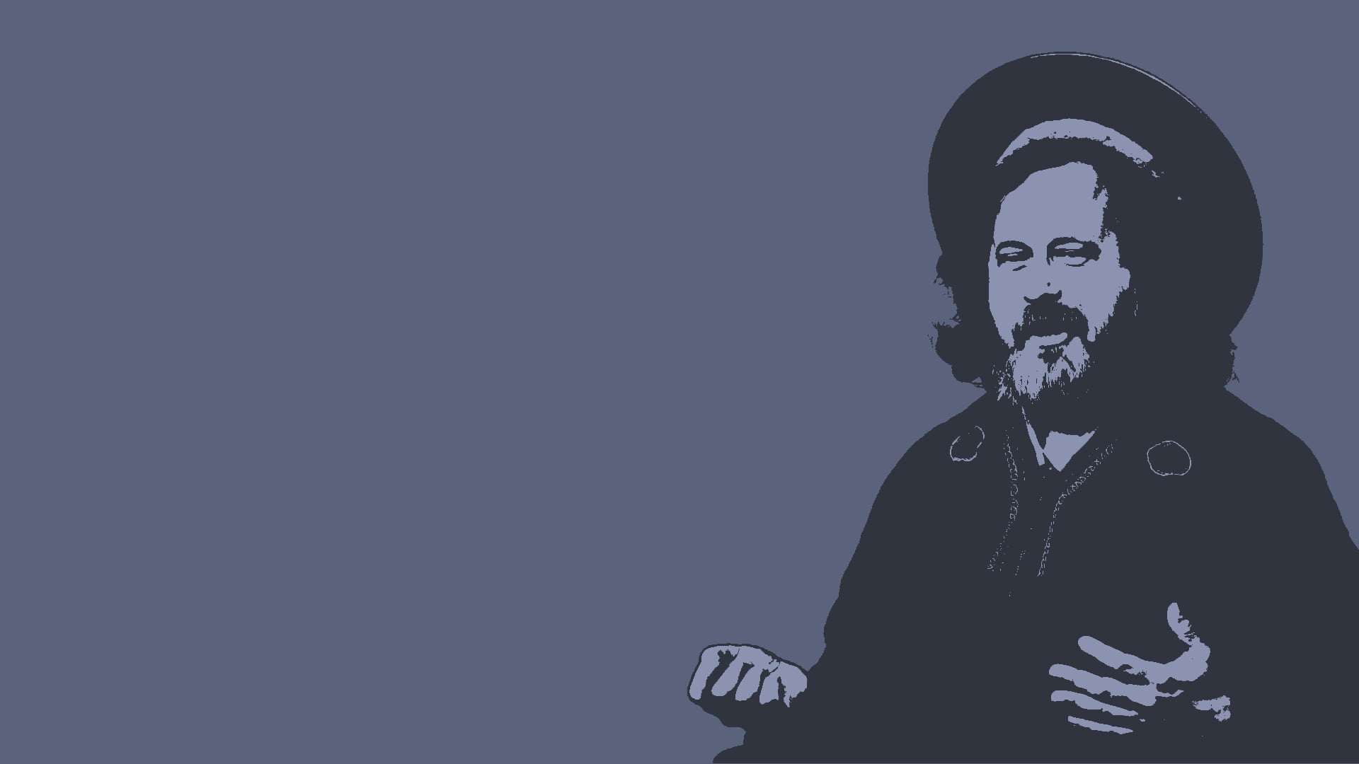Man Wearing Black Top And Cap Sketch Gnu Linux Richard Stallman