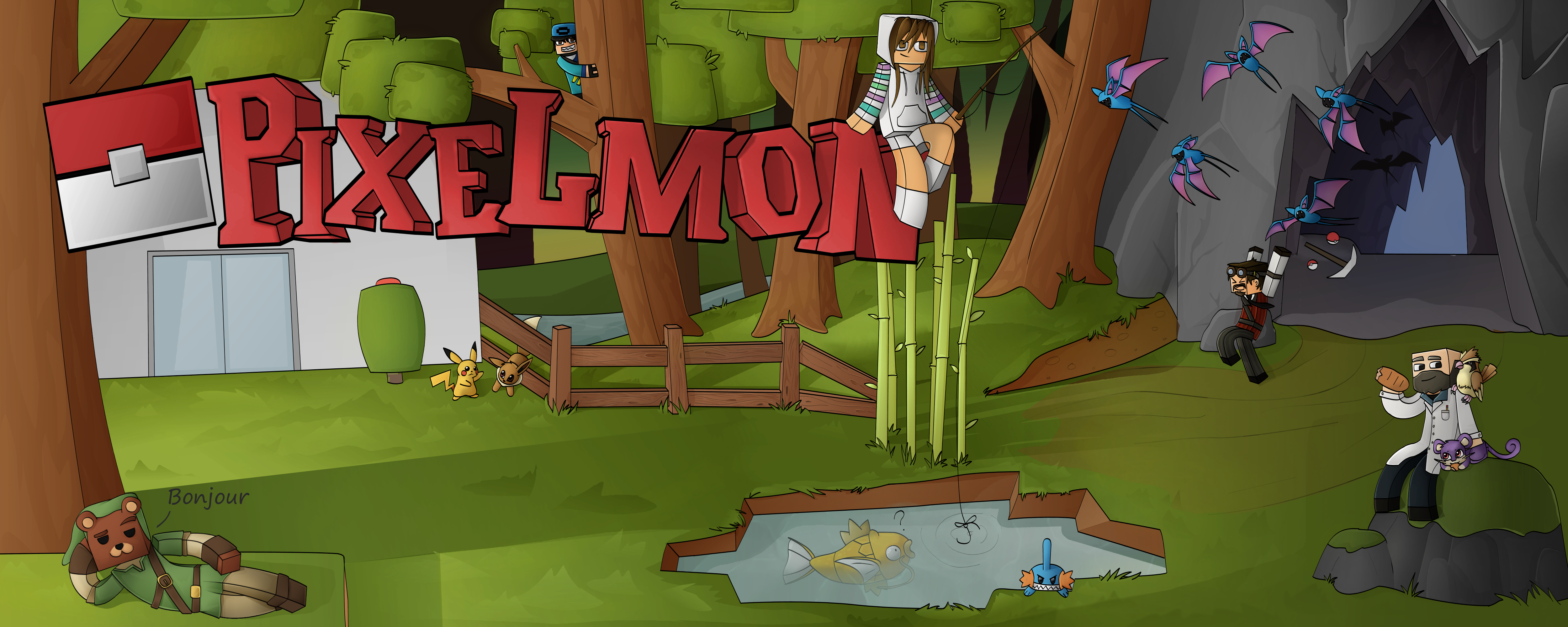 Pixelmon Banner By Dragonspainter