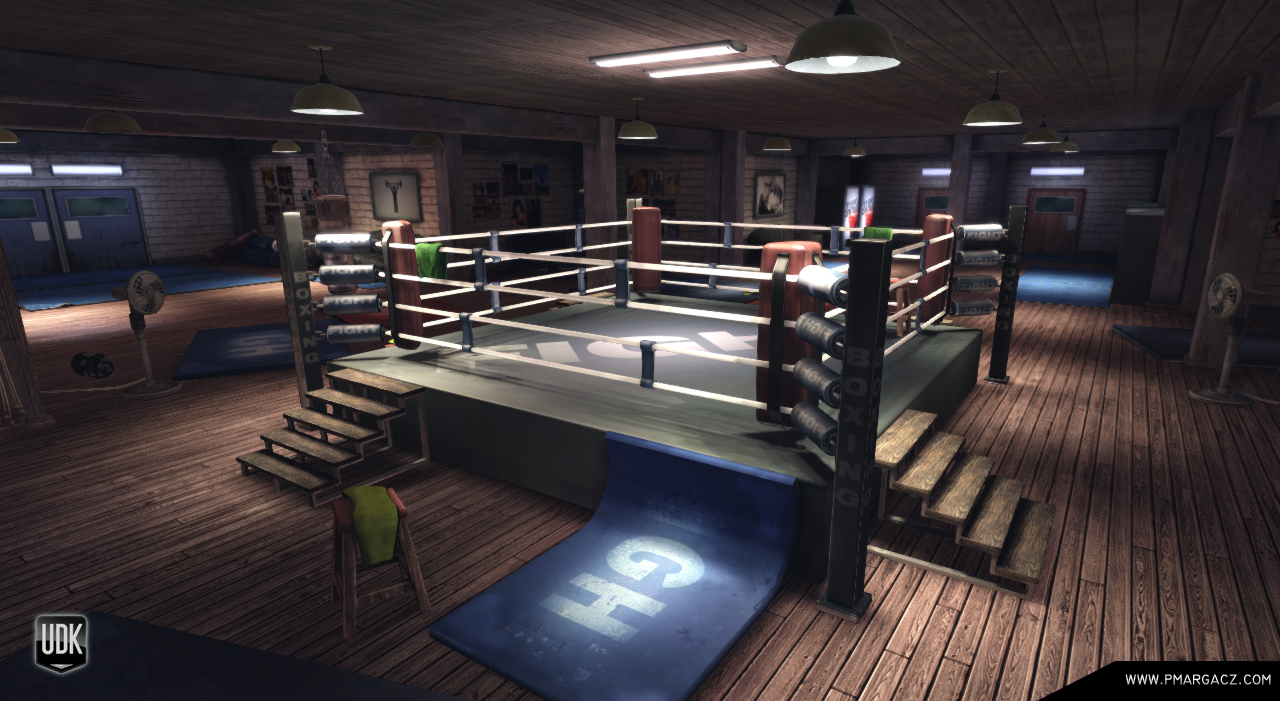 Boxing Gym By Pmargacz