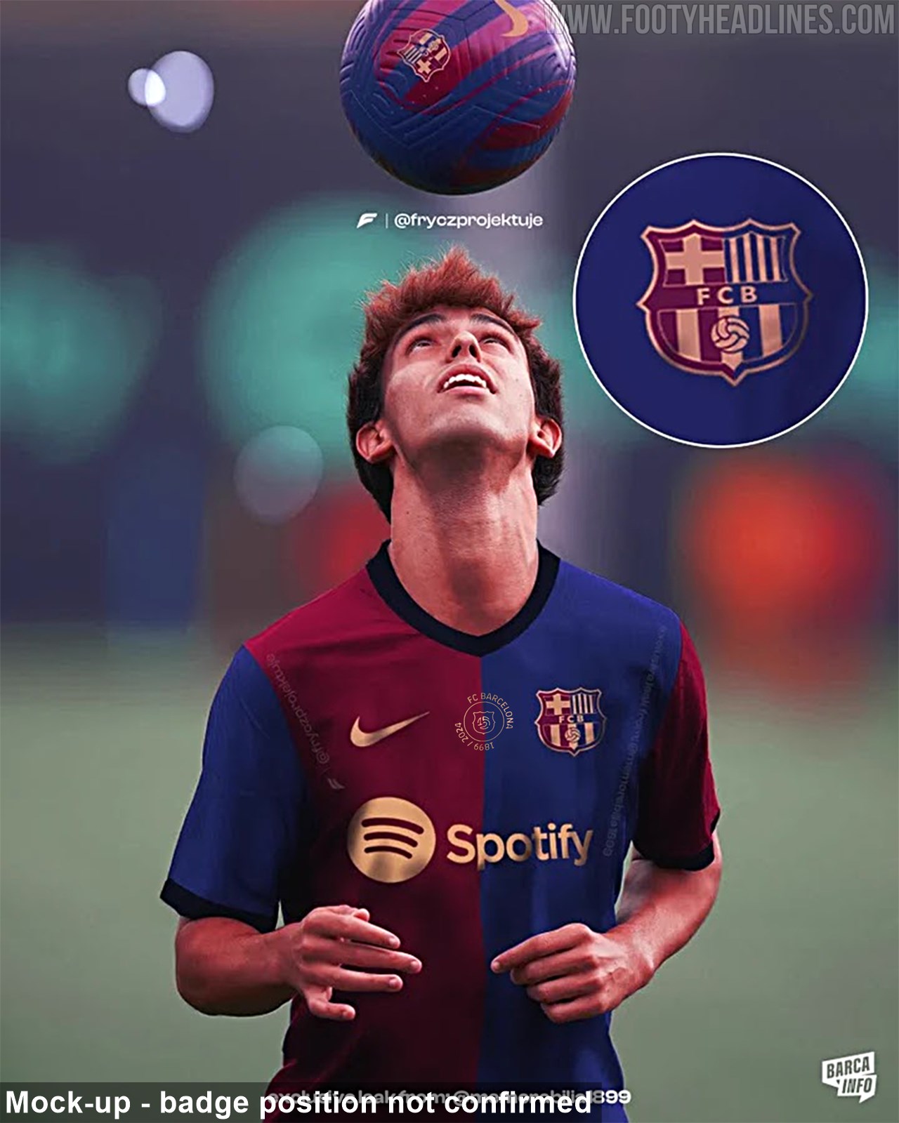 Barcelona Year Logo Leaked Footy Headlines