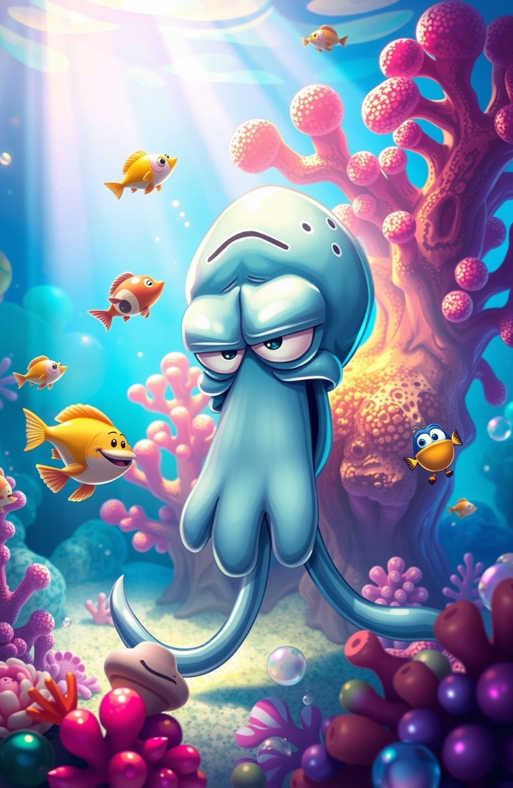 Squidward Wallpaper