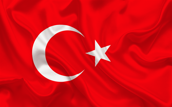 Wallpaper Turkish Flag Europe Turkey World