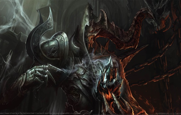 Wallpaper Diablo Reaper Of Souls Fan Art Game