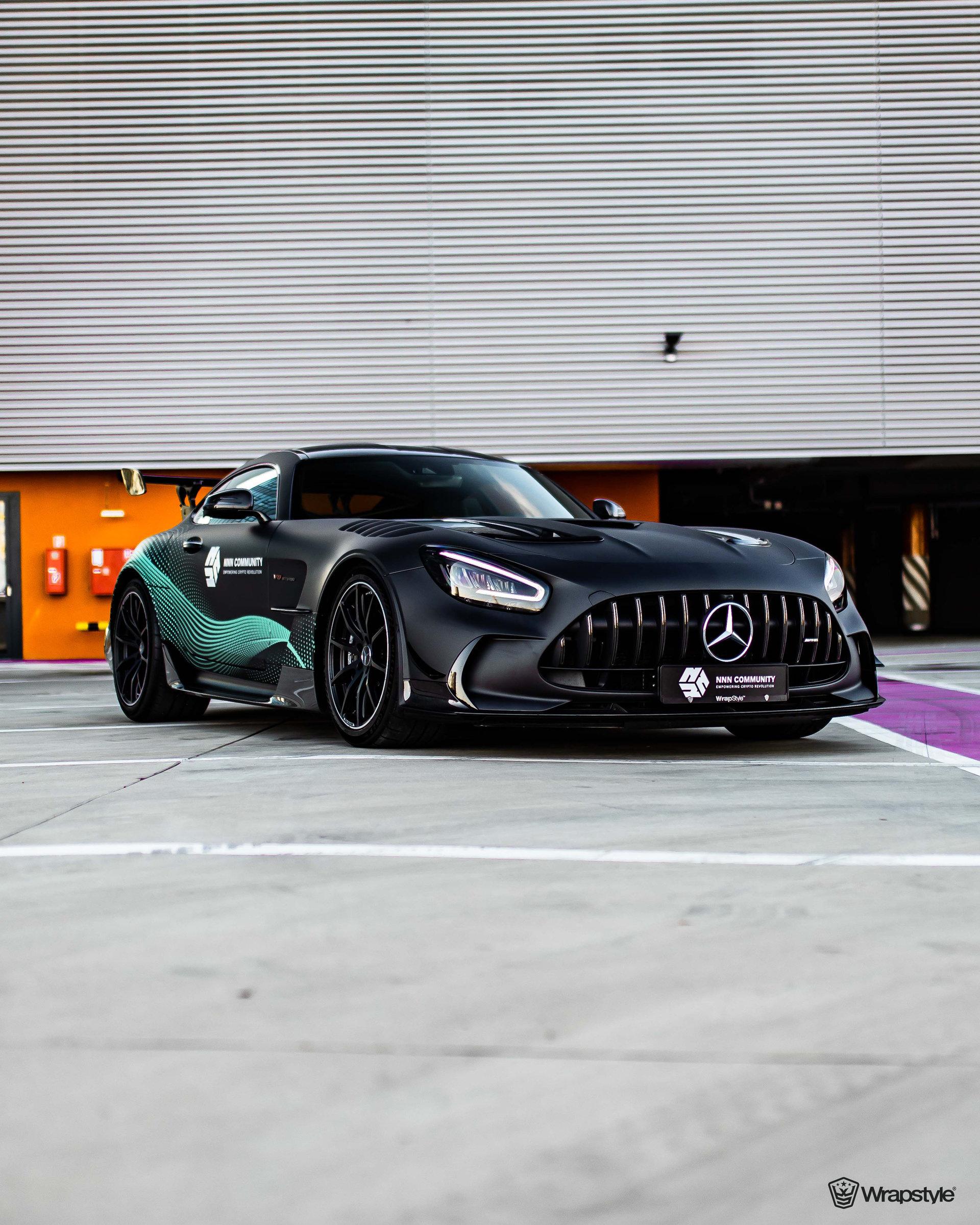 Mercedes Amg Gt Black Series Corporate Wrap Wrapstyle