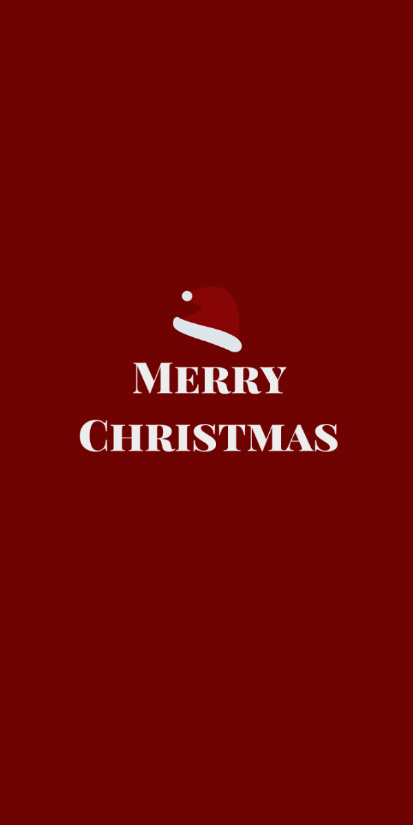 Merry Christmas Red Text On Your Gifts To Celebrate