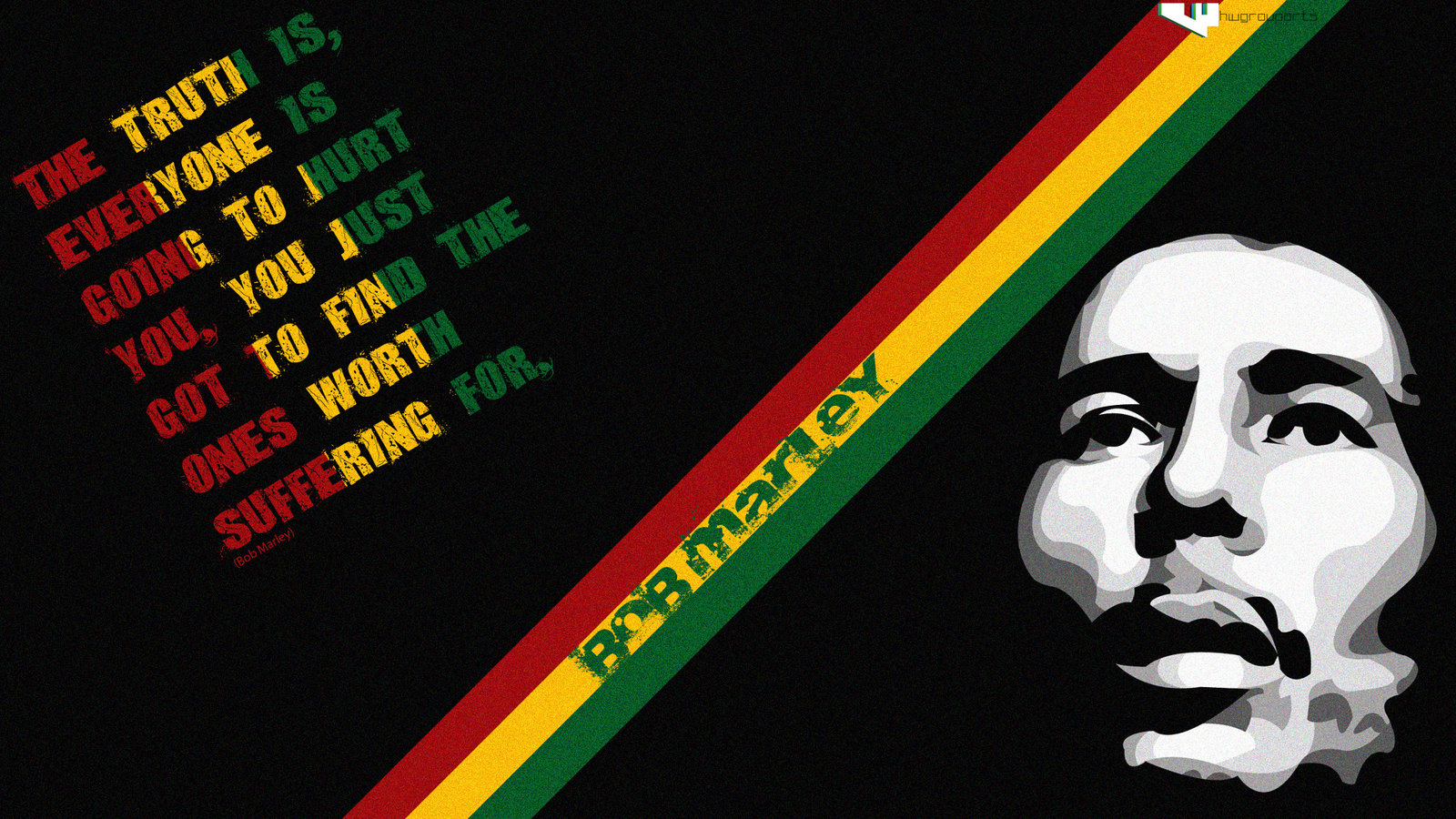 Bob Marley HD Graphic Wallpaper