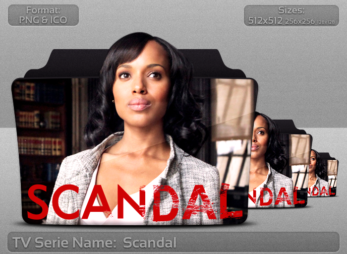 Scandal Folder Icon Tv Series By Atty12