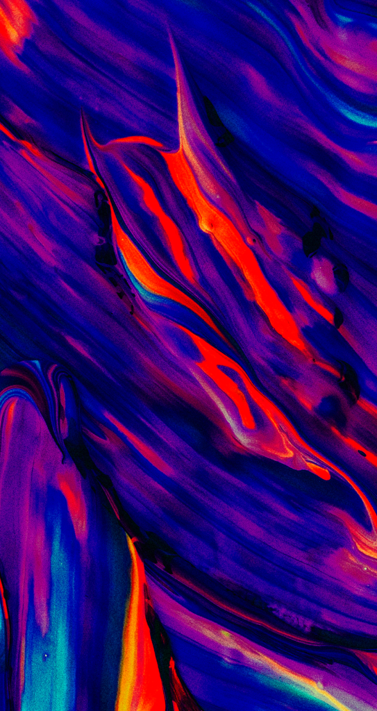 Wallpaper Liquid Colorful For iPhone Fractal Art Iii