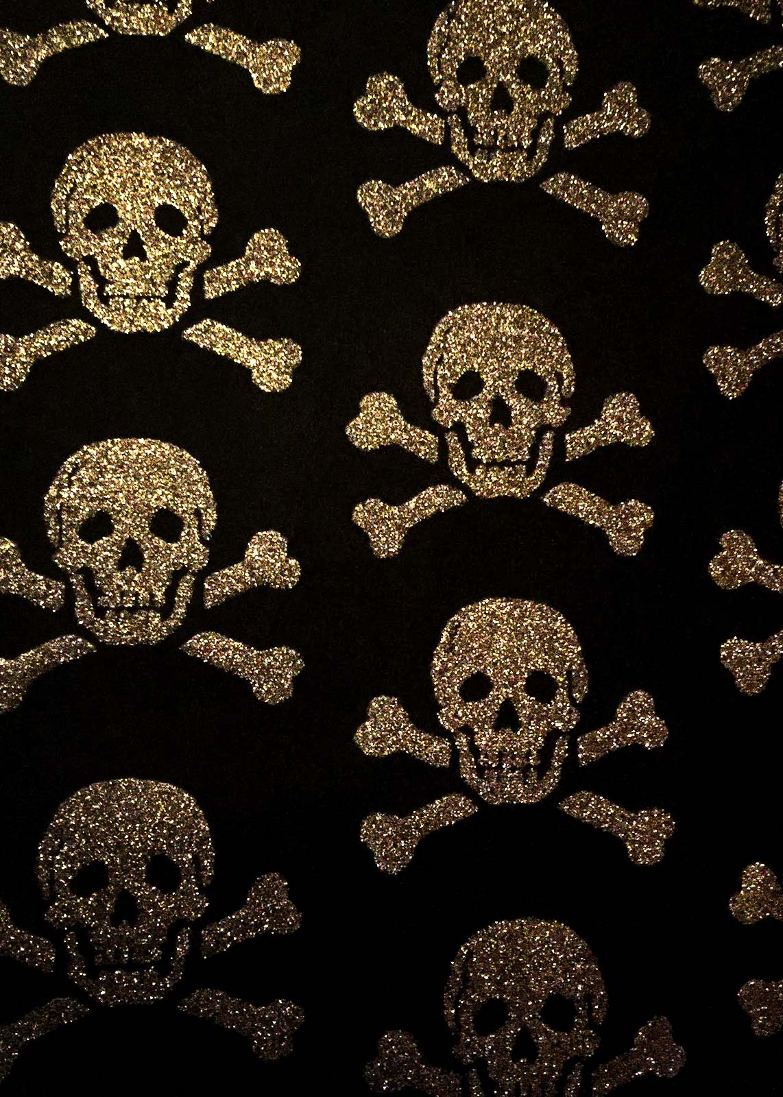 Skulls Beware The Moon Hypnotic Wallpaper Made In England