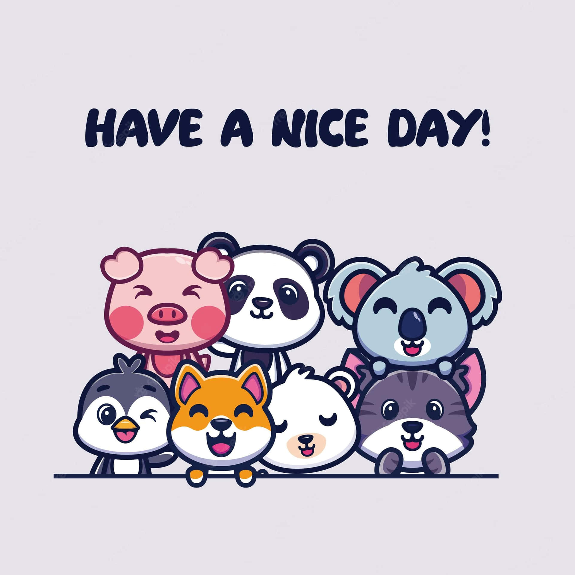 Cartoon Animal Wallpaper