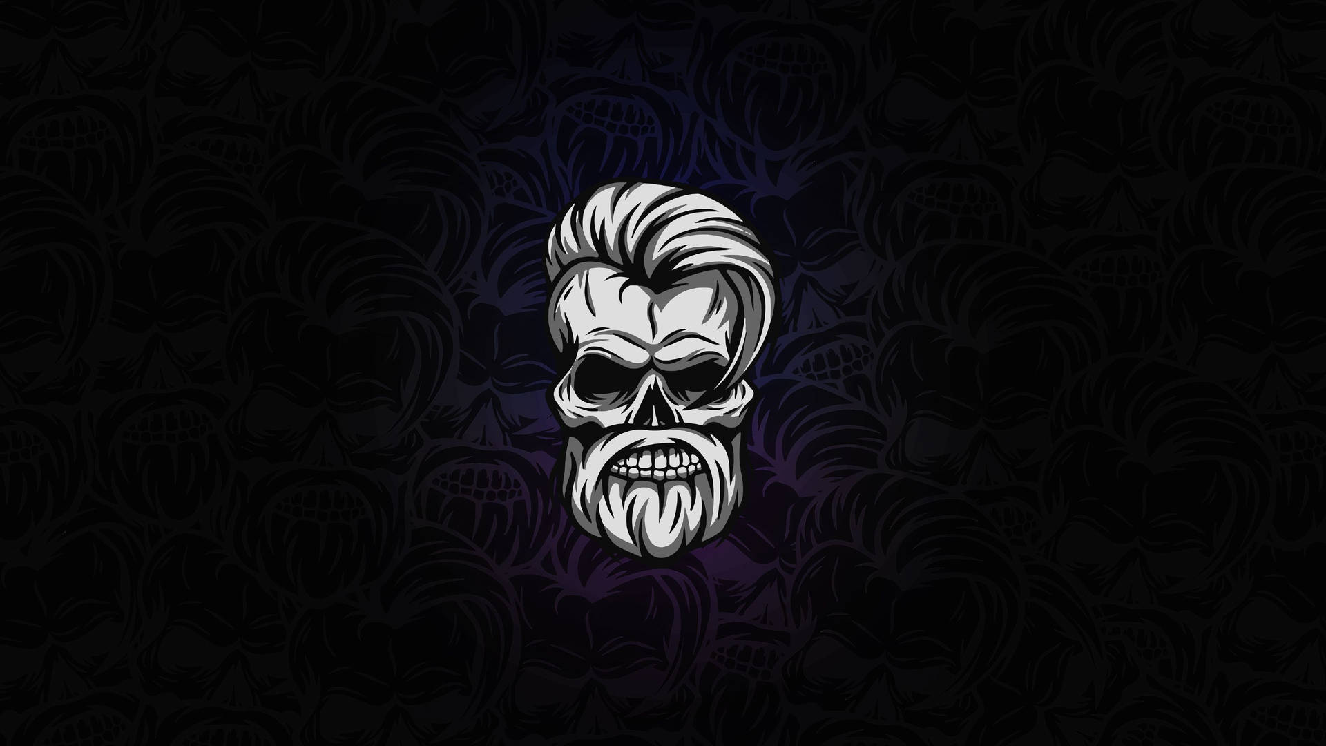 Black Skull Wallpaper