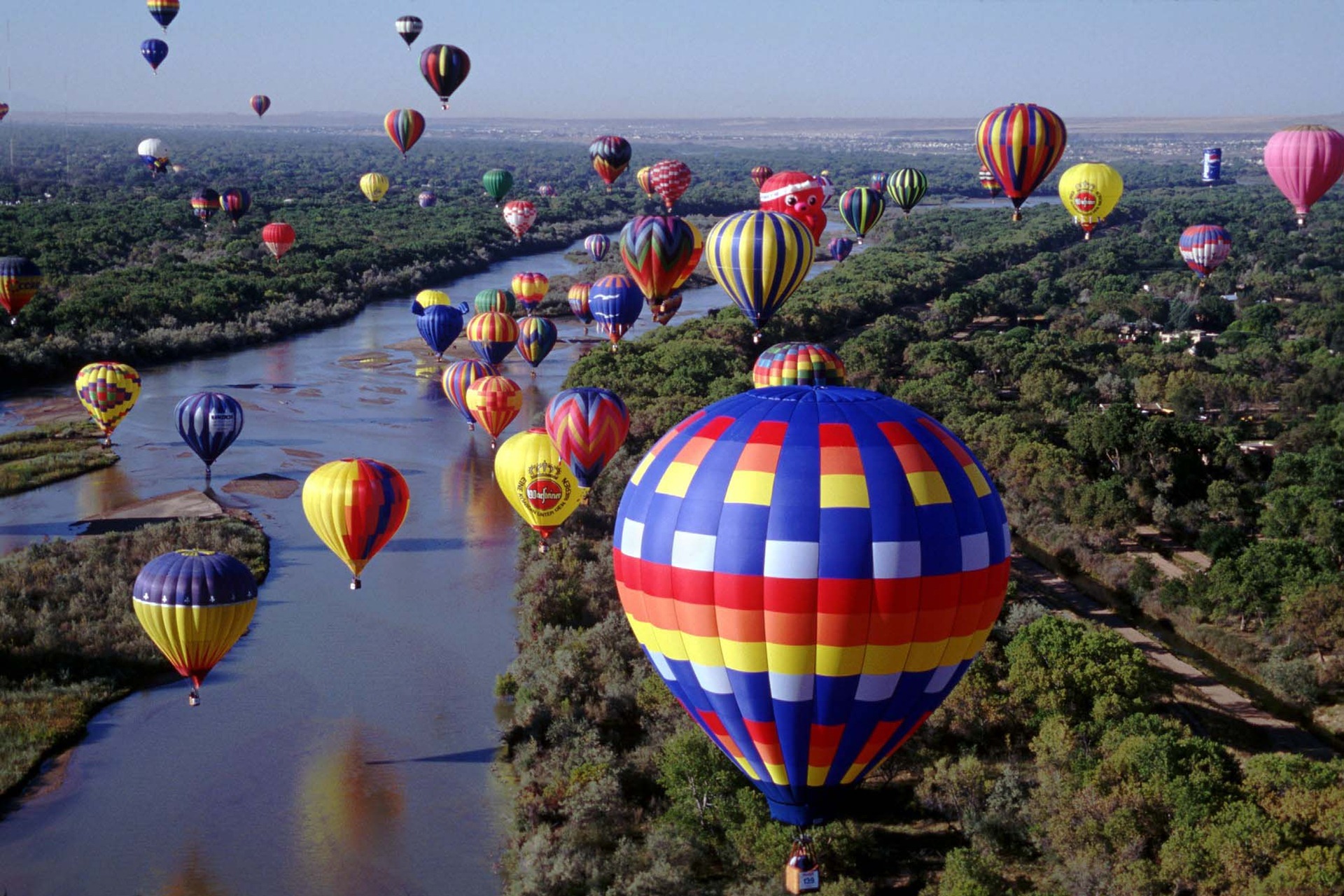 Albuquerque International Balloon Fiesta Background Wallpaper