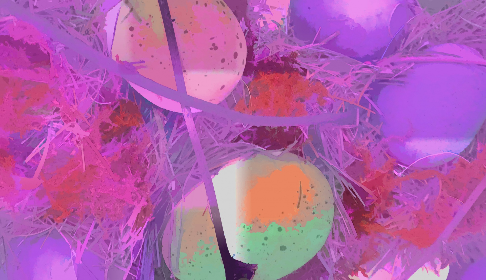 Background Wallpaper Abstract Easter Eggs Image From