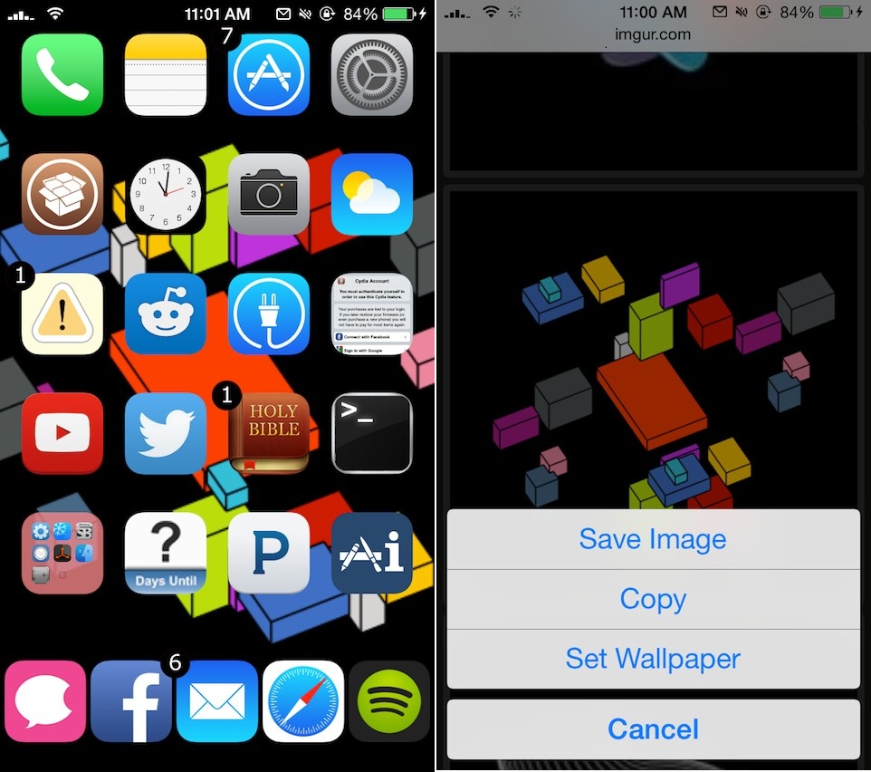 Best Cydia Wallpaper Apps Sources