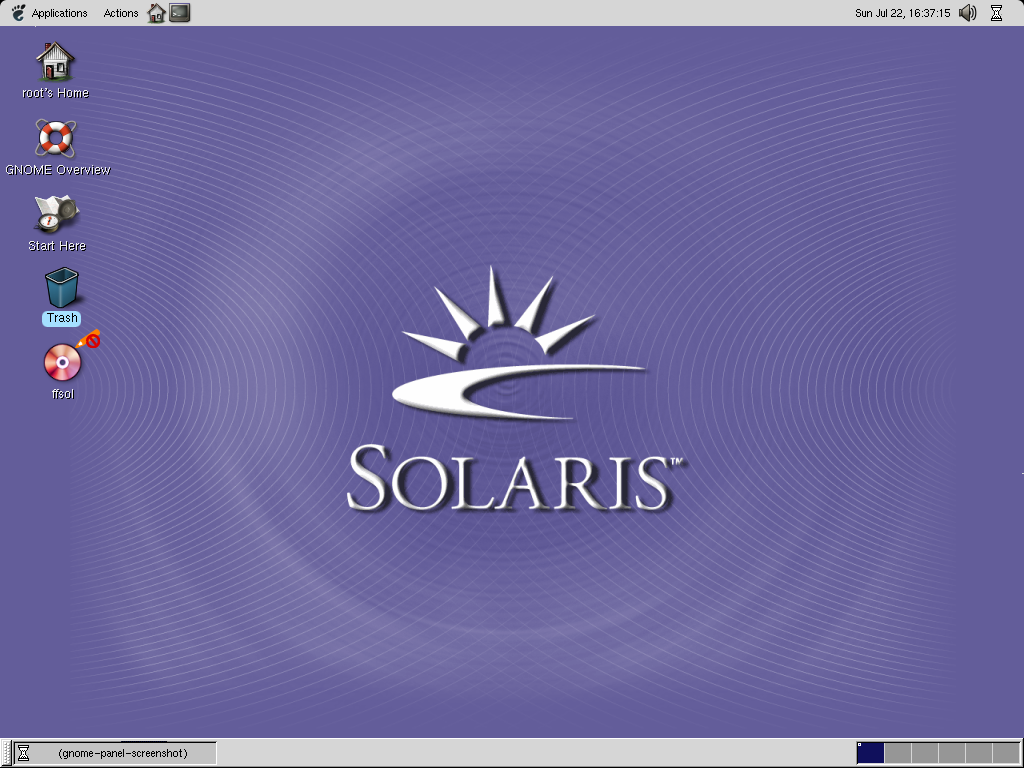 Sun Solaris Wallpaper