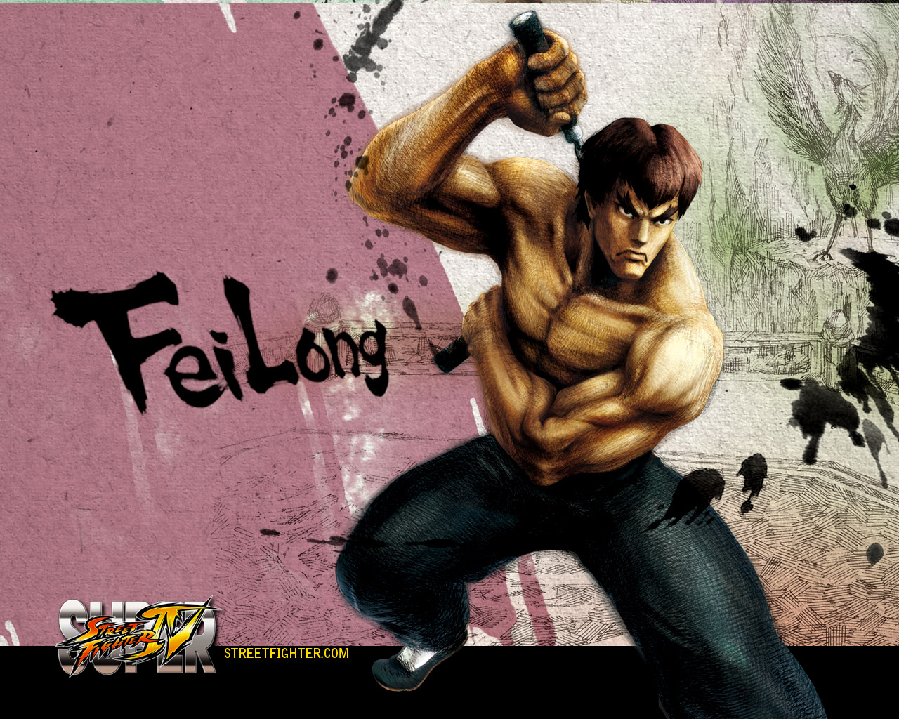 Fei Long Super Street Fighter Iv Wallpaper