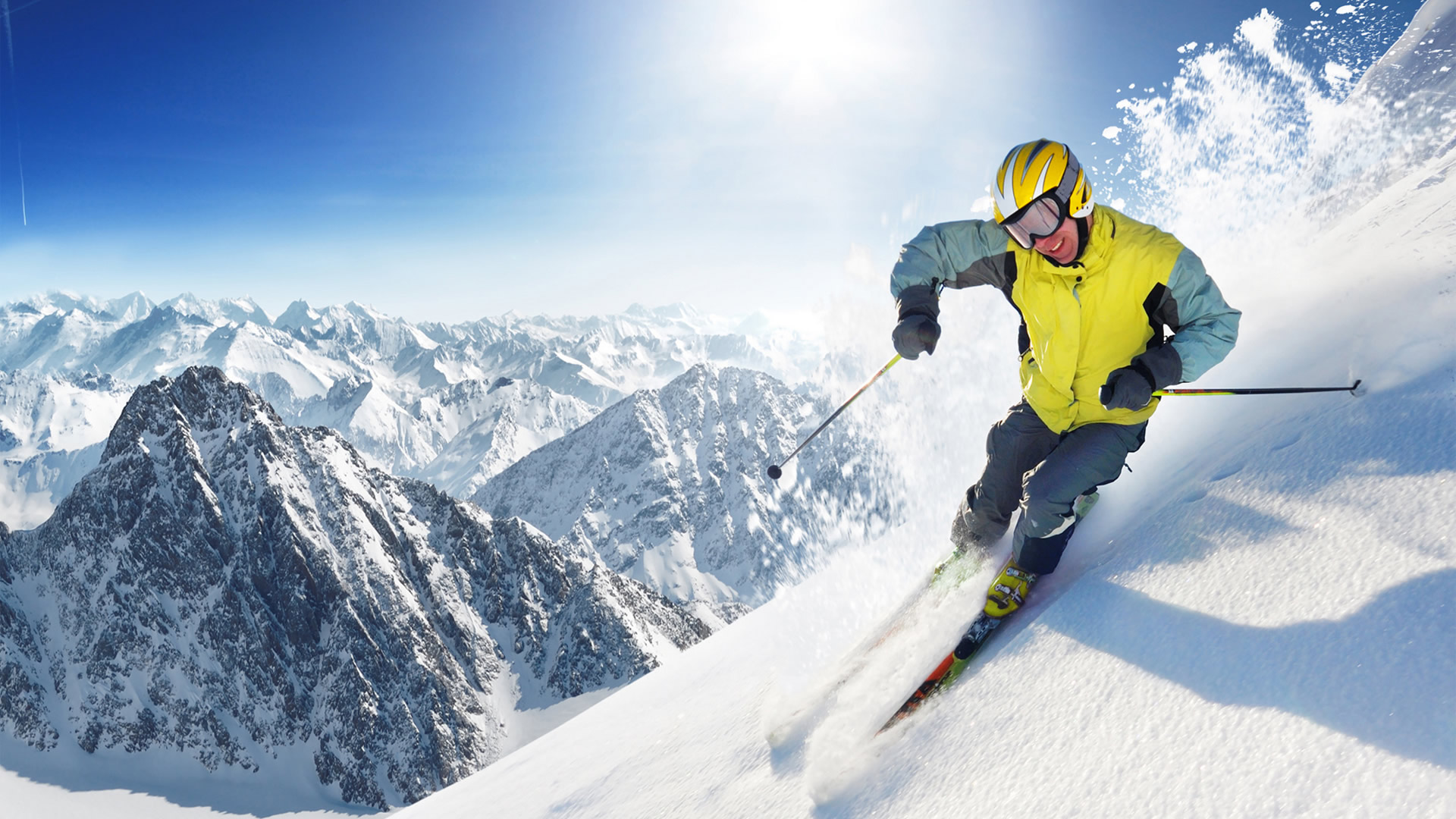 Skiing Sport Wallpaper Background Cool