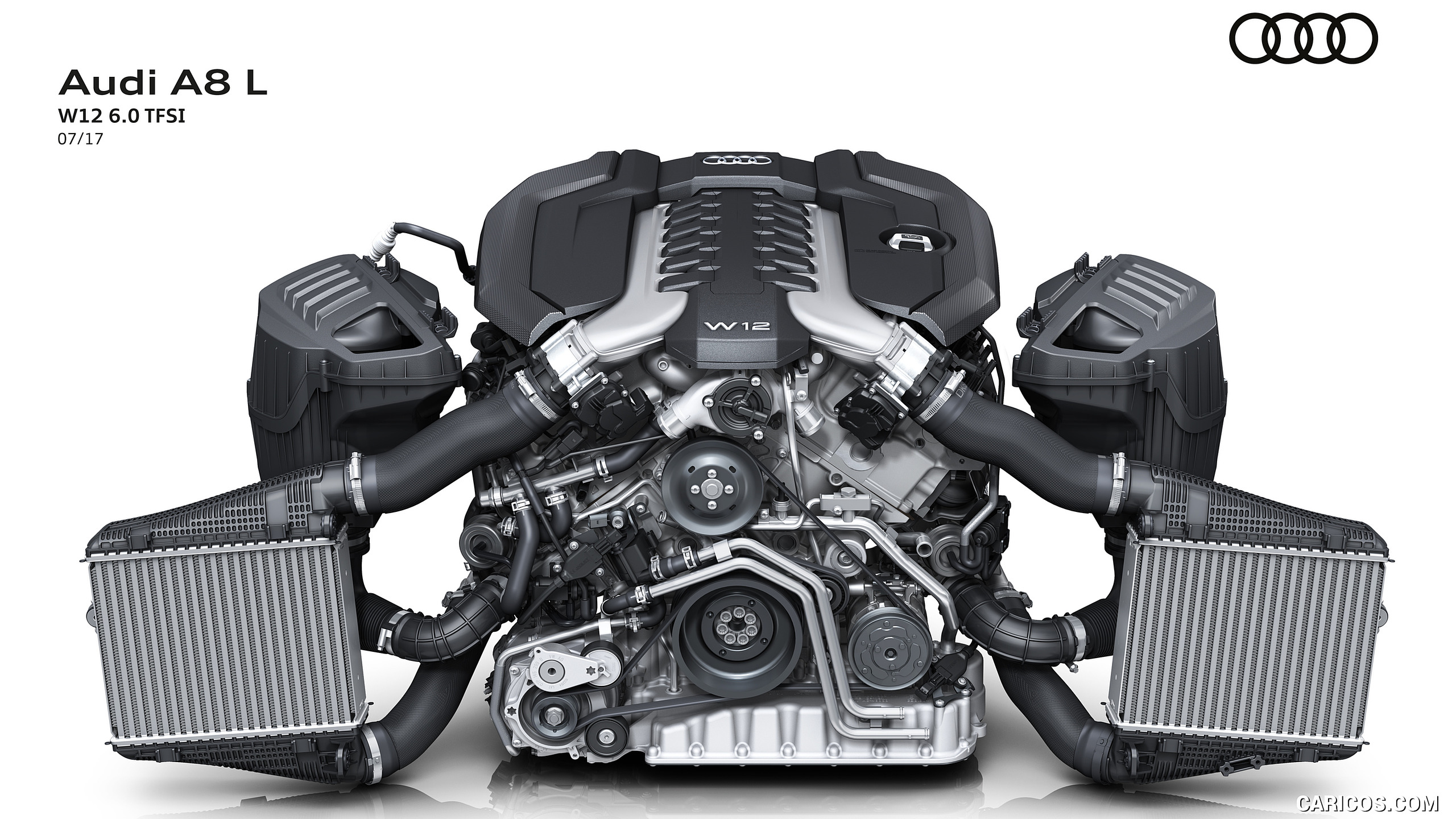 Audi A8 W12 Tfsi Engine HD Wallpaper