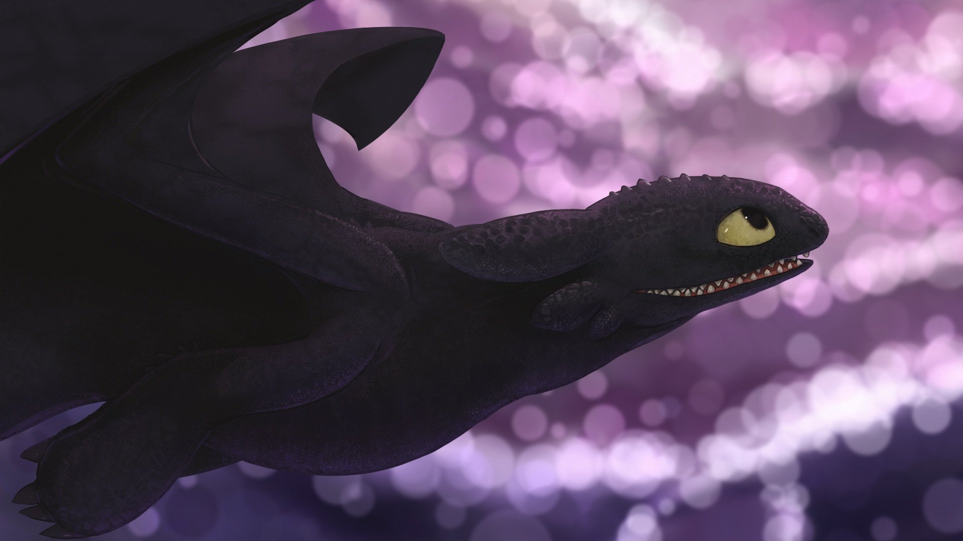 Stunning Toothless HD Wallpaper From Train Your Dragon