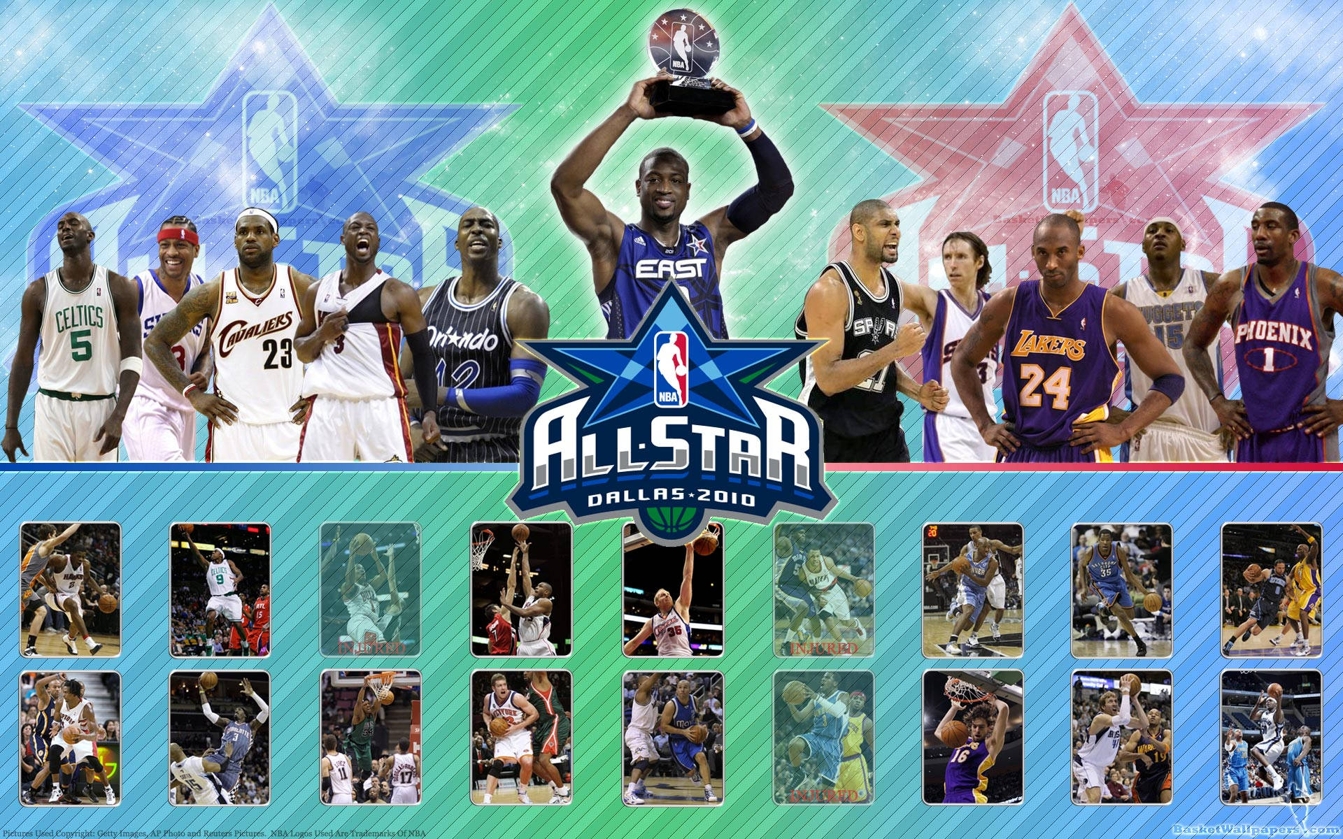Basketball Teams Wallpaper
