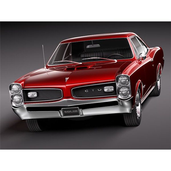 Pontiac Gto 3d Model Cgriver