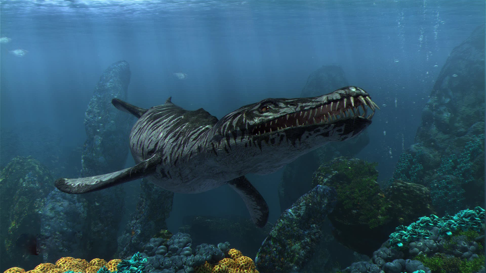 5d Prehistoric Aquarium At Moab Giants Museum Utah