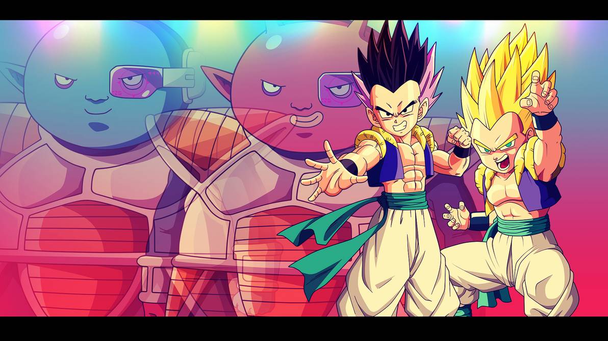Gotenks Vs Abo Cado Dbz Wallpaper By Oirigns