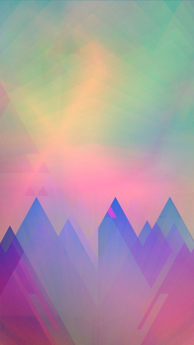 Wallpaper Mountain Art iPhone Background
