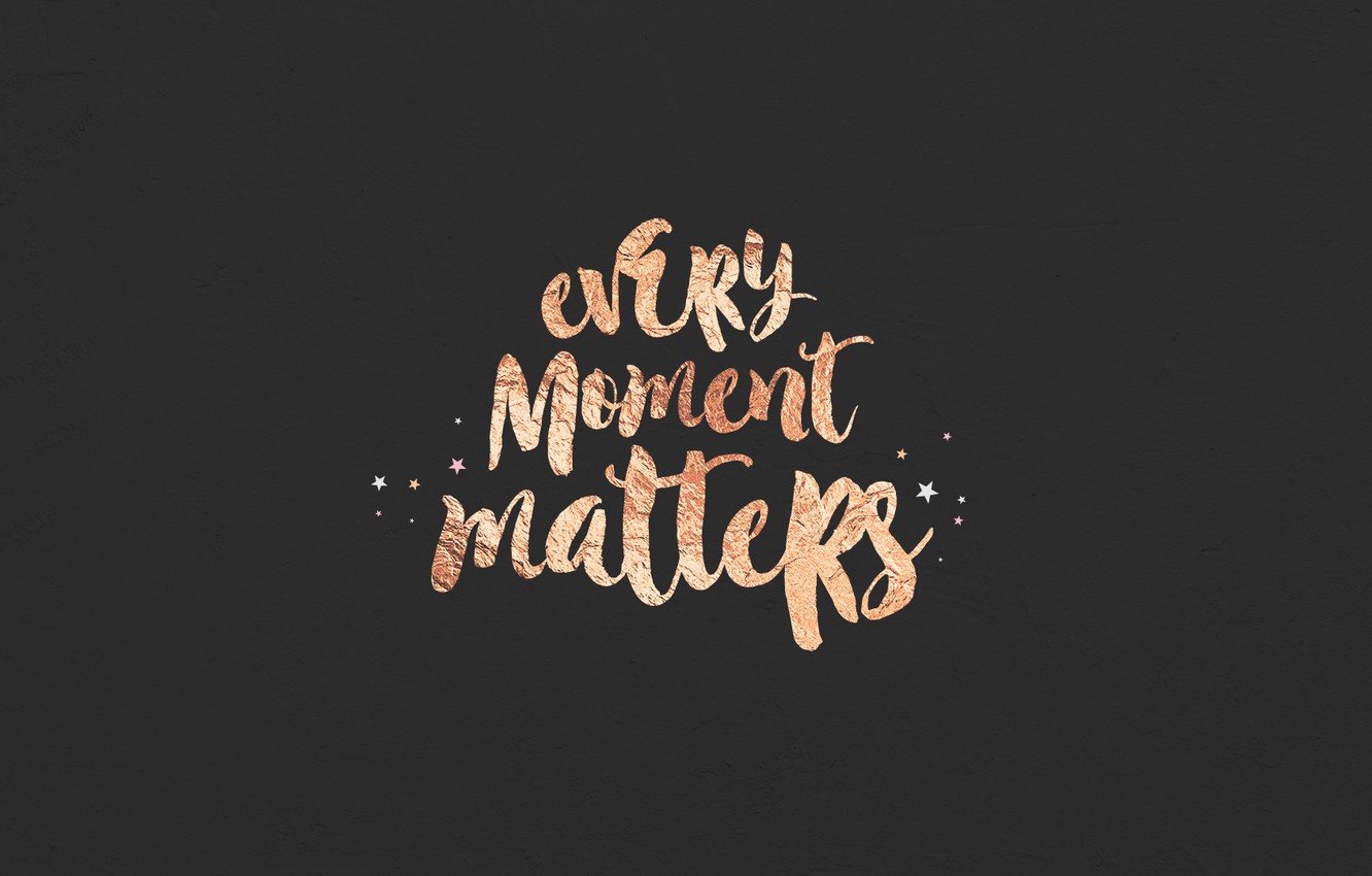 Wallpaper Style Sequins Black Background The Phrase