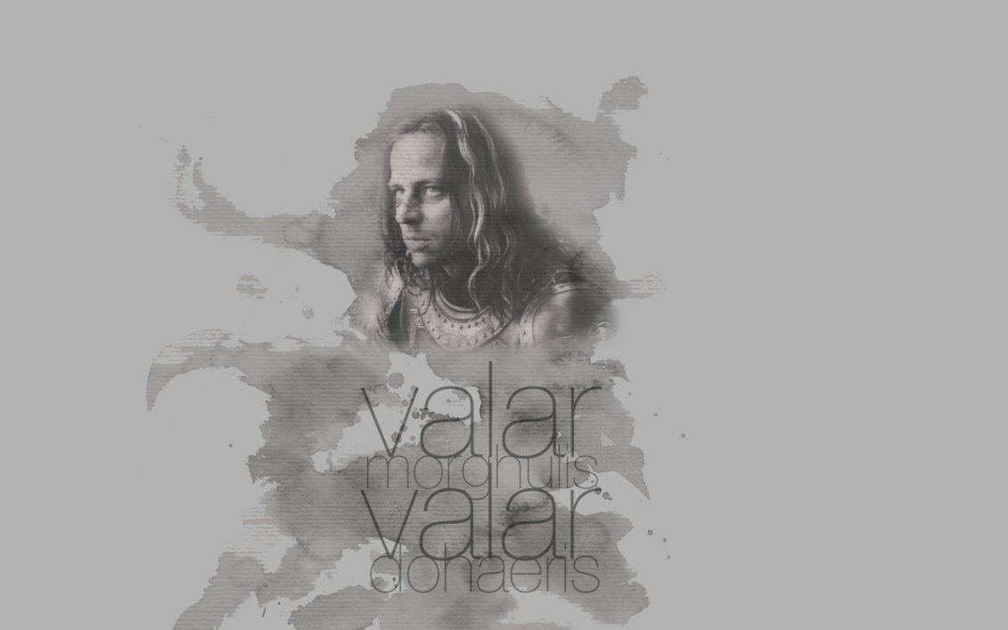 Valar Morghulis By Greenxdaysxpunkangel