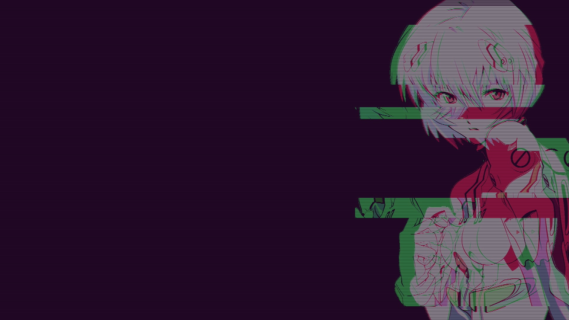 Anime Character Neon Genesis Evangelion Ayanami Rei Digital Art