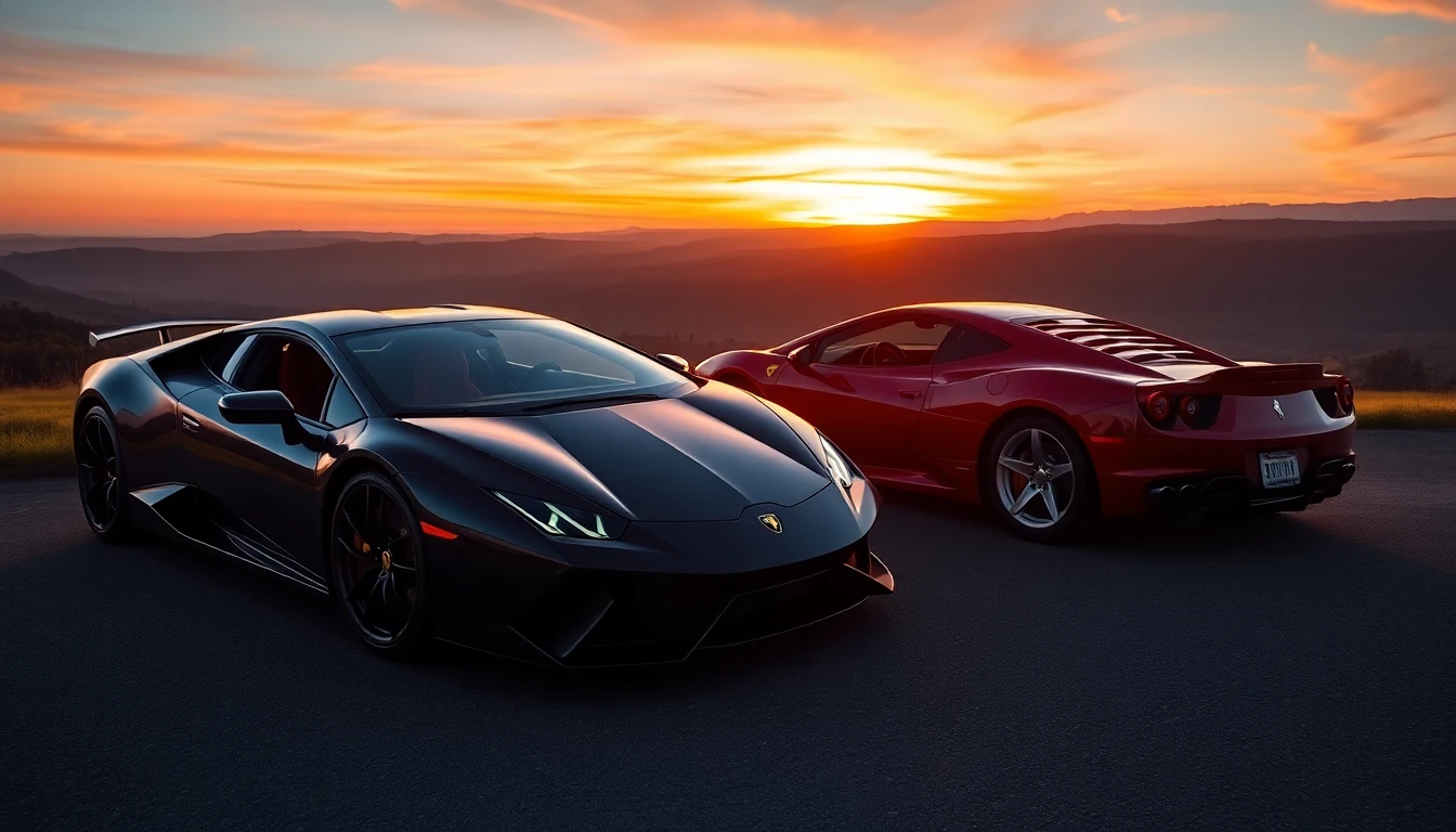 Lamborghini And Ferrari Wallpaper