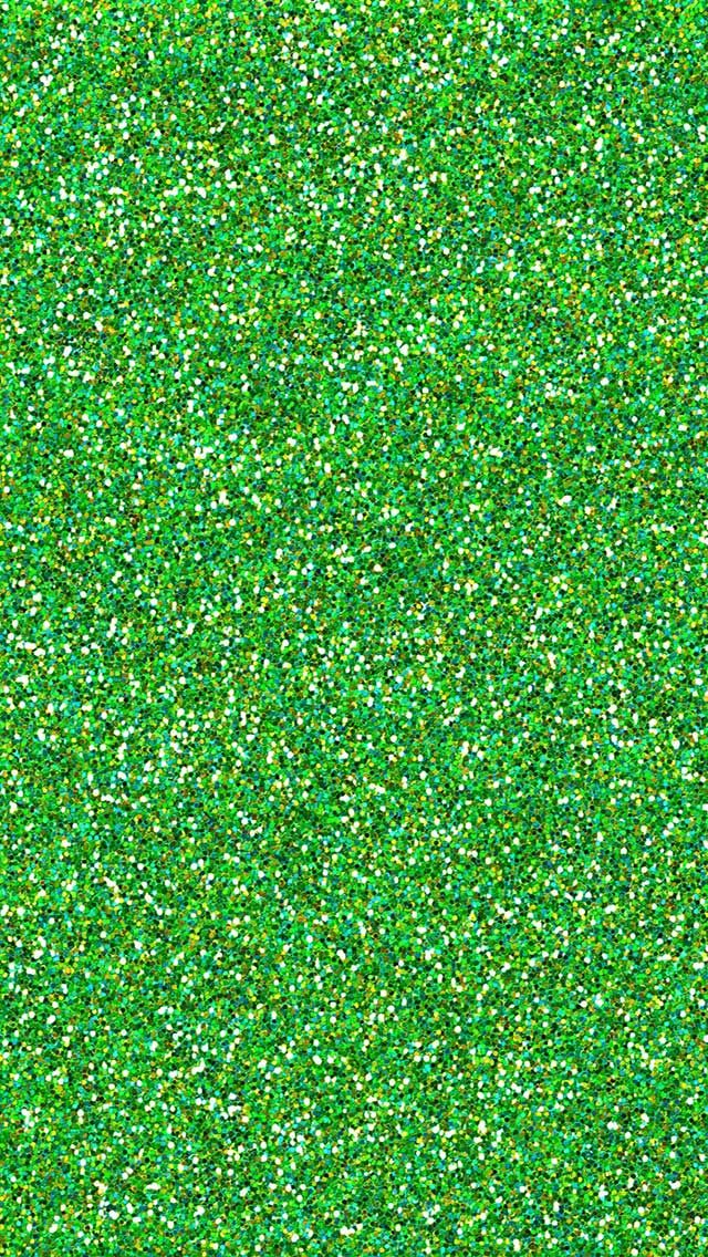 Sparkly Green Glitter Iphone Wallpaper Papers Plain