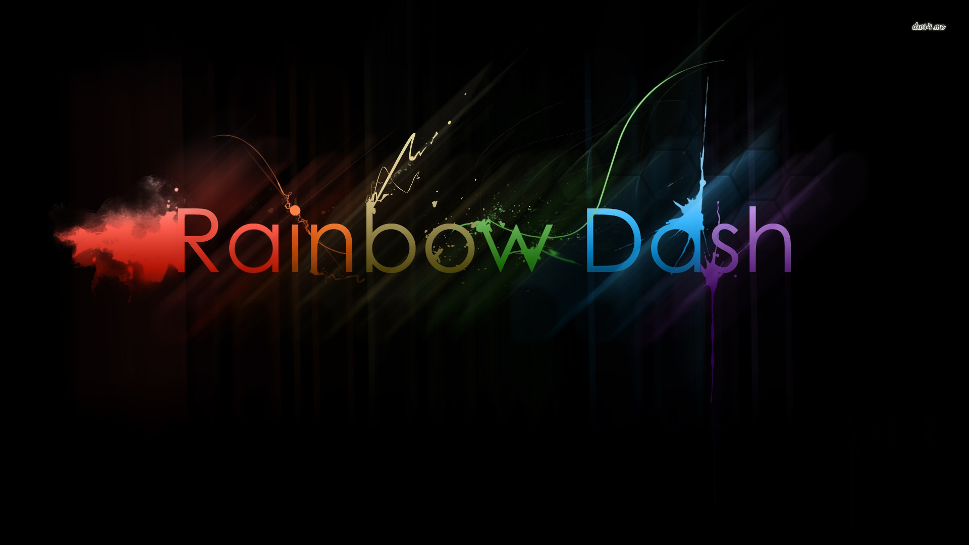 Dash Wallpaper Rainbow