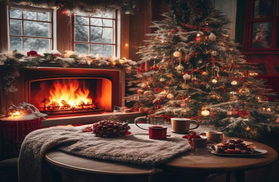Cozy Christmas Aesthetic Wallpaper
