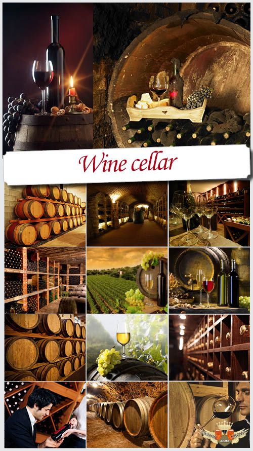 Wine barrels in basement grapes fields backgrounds free