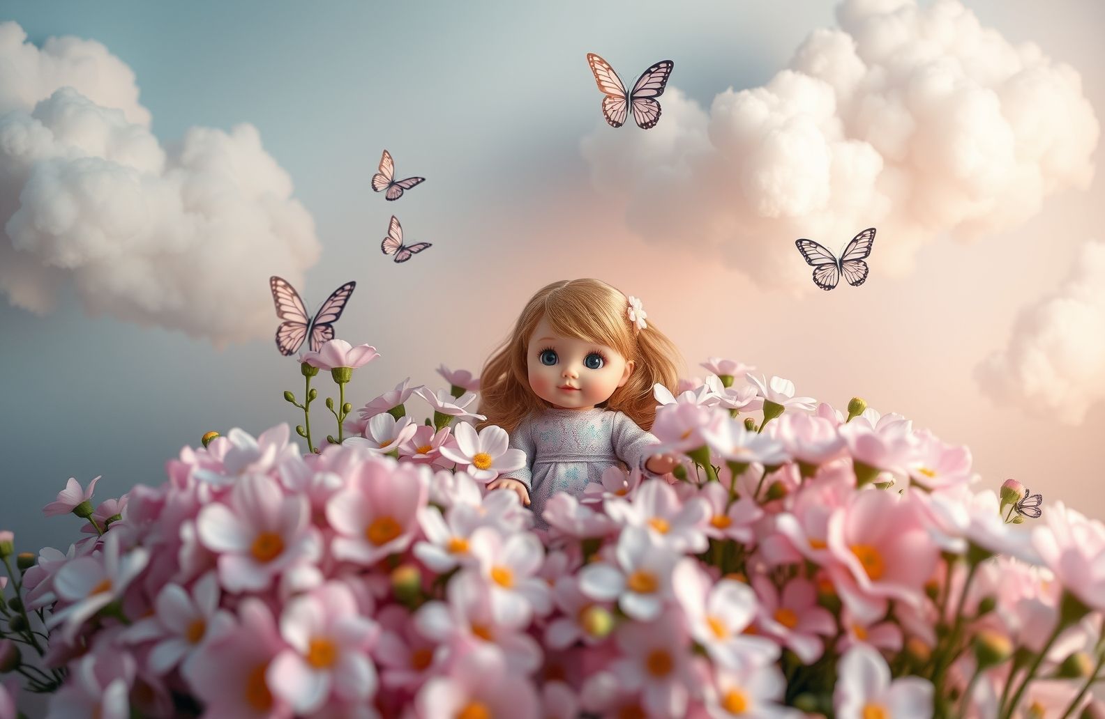 Cute Doll Wallpaper