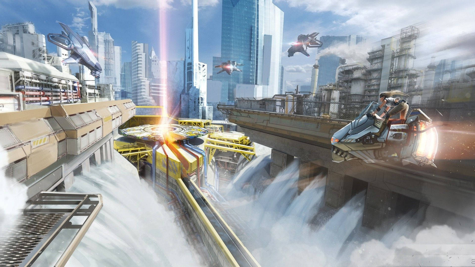 Futuristic City Wallpaper