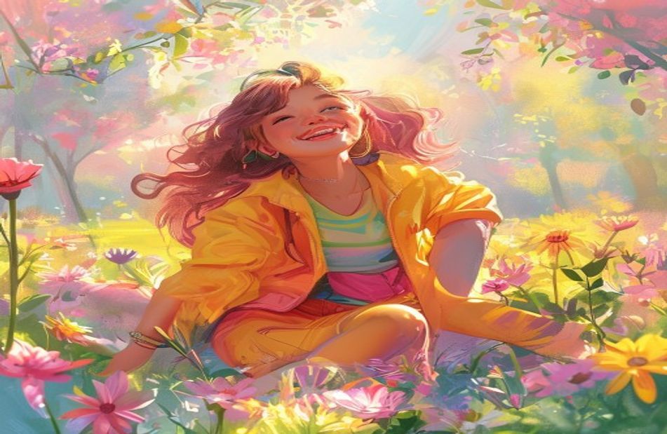 Cute Teen Girl Wallpaper