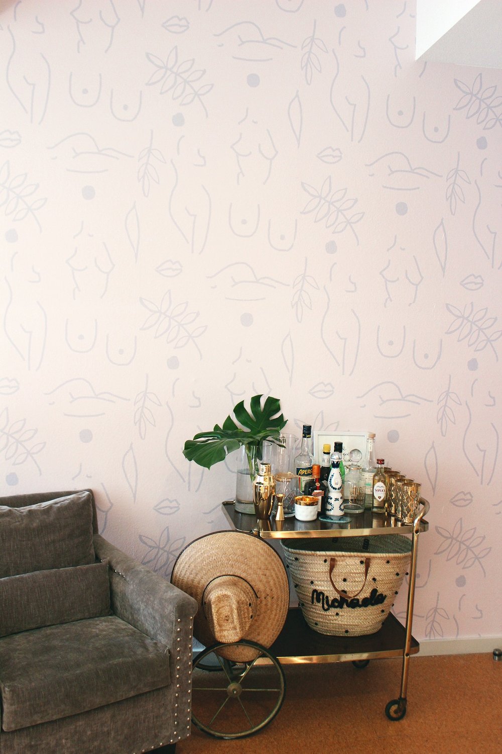 🔥 Free download Neutral Nudes REMOVABLE Wallpaper Peel Stick Fabric