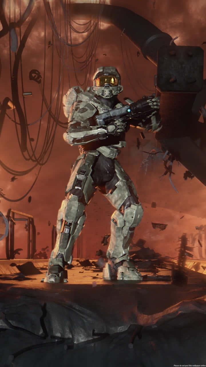 Master Chief Phone Wallpaper