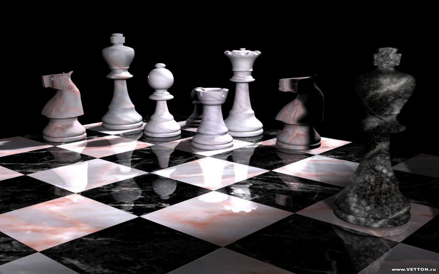 Chess Board Over Games Info